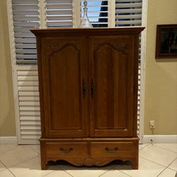 Ethan Allen TV Wood Cabinet