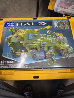 Mega Blocks Halo UNSC Elephant Sandnest
