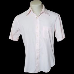 Pink Dockers Button Up Shirt (M  15-15 1/2)