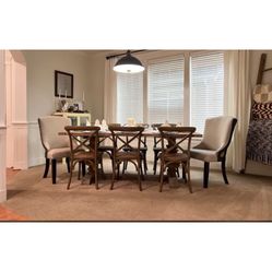 Trestle Dining Table - Similar to restoration Hardware 