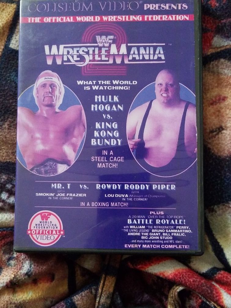 Wwf Wrestlemania 2 Dvd