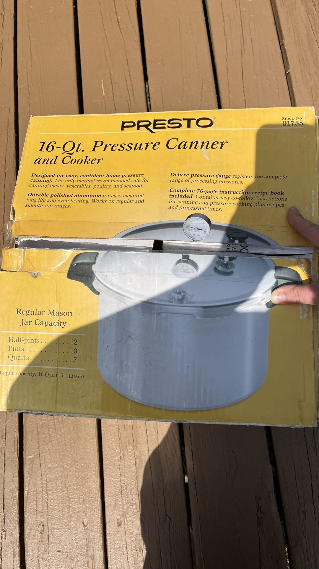 16 Qt Pressure Canner