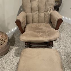 Glider Chair And Ottoman