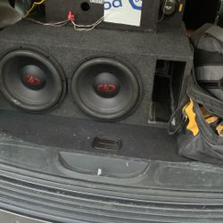 DD Audio 12 Inche Subwoofers 