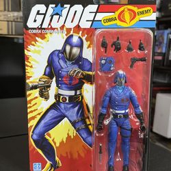 Gi Joe Cobra Commander Retro