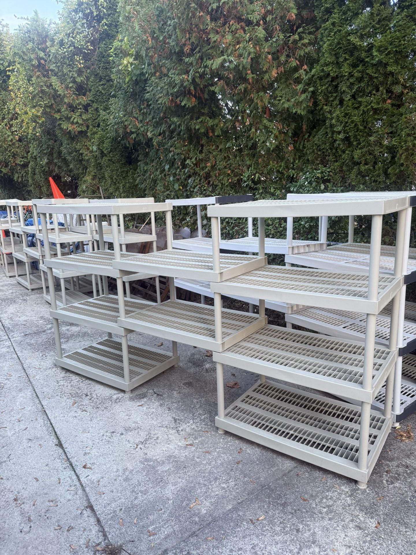 Plastic Heavy Duty Shelving