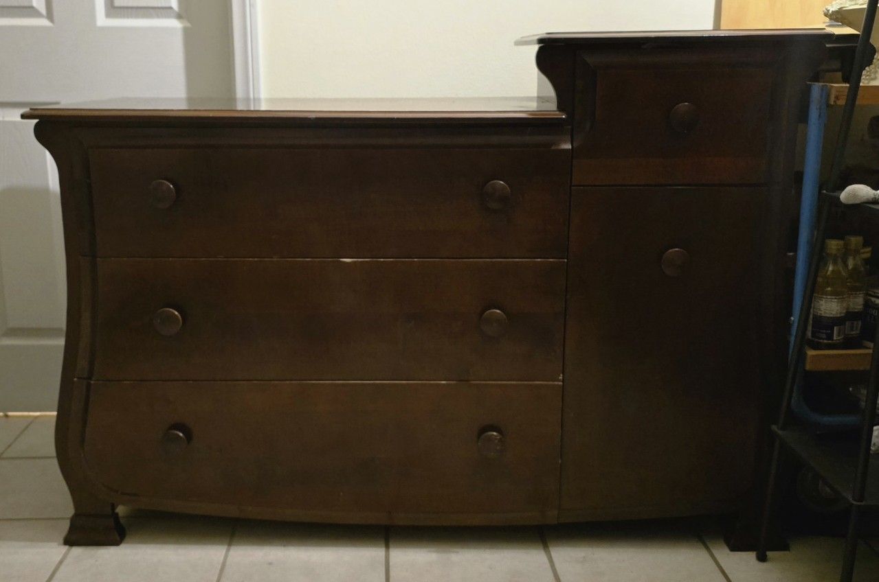 β¨ Solid Wood Changing table/ Cabinet / Dresser β Beautiful & Sturdy! β¨