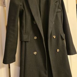 SHEIN Peacoat