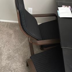 Lounge Chair And Foot Rest 