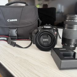 Canon Rebel T7 + Accessories