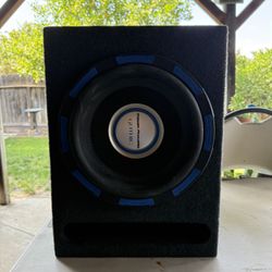Subwoofer w/ Ported Box and Amp