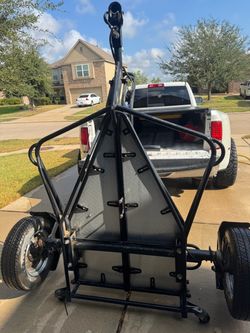 Automotive transporter Big Bike /Stand Up Pats Pend