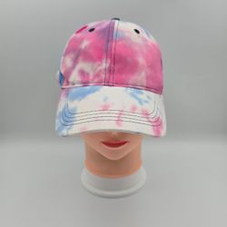Pugs Tie Dye Adjustable Hat