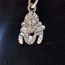 Goofy Silver Pendant $15
