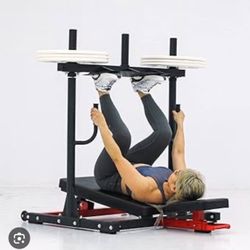 Floor Model Vertical Leg Press Butt Workout 