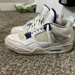 Jordan 4 retro purple metallic 200-250