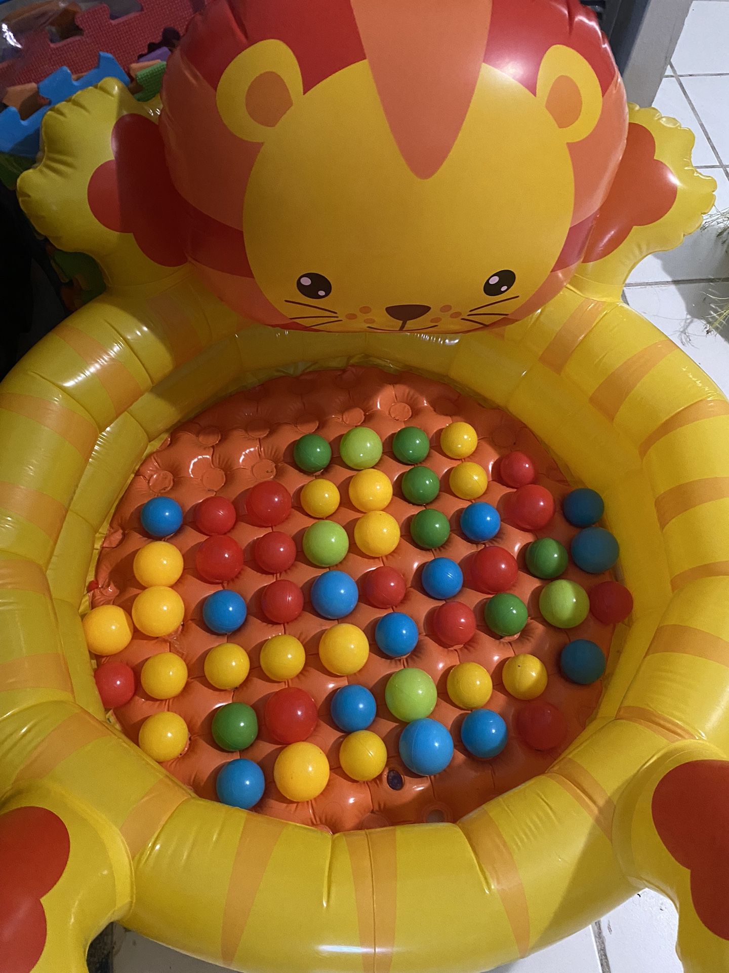 Inflatable Pool Ball Pit