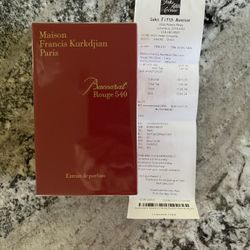 Baccarat Rouge 540 2.4oz Sealed