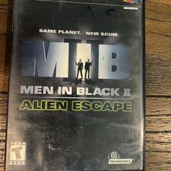 Men In Black 2 Alien Escape PlayStation 2 PS2 