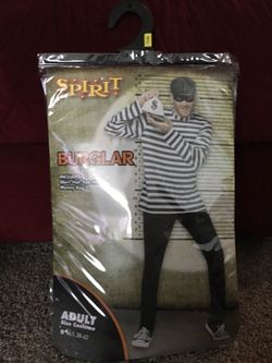 Adult costume burglar