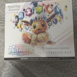 Prismatic Evolution Pokemon Center ETB