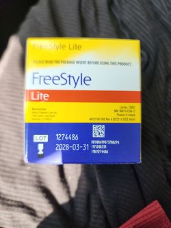 Diabetic strips new box