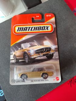1963 Mercedes Benz 230SL Matchbox car