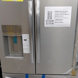 New Refrigerator 22.6 Ft With Ice Maker FRIGIDAIRE 