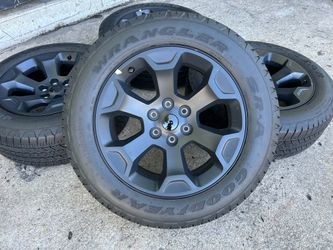 20 Inch Black Wheels And Tires For Chevy, Gmc , Escalade And Ram