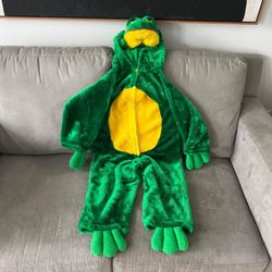 Chrisha Playful Plush Halloween Frog Costume For Ages 4 to 6