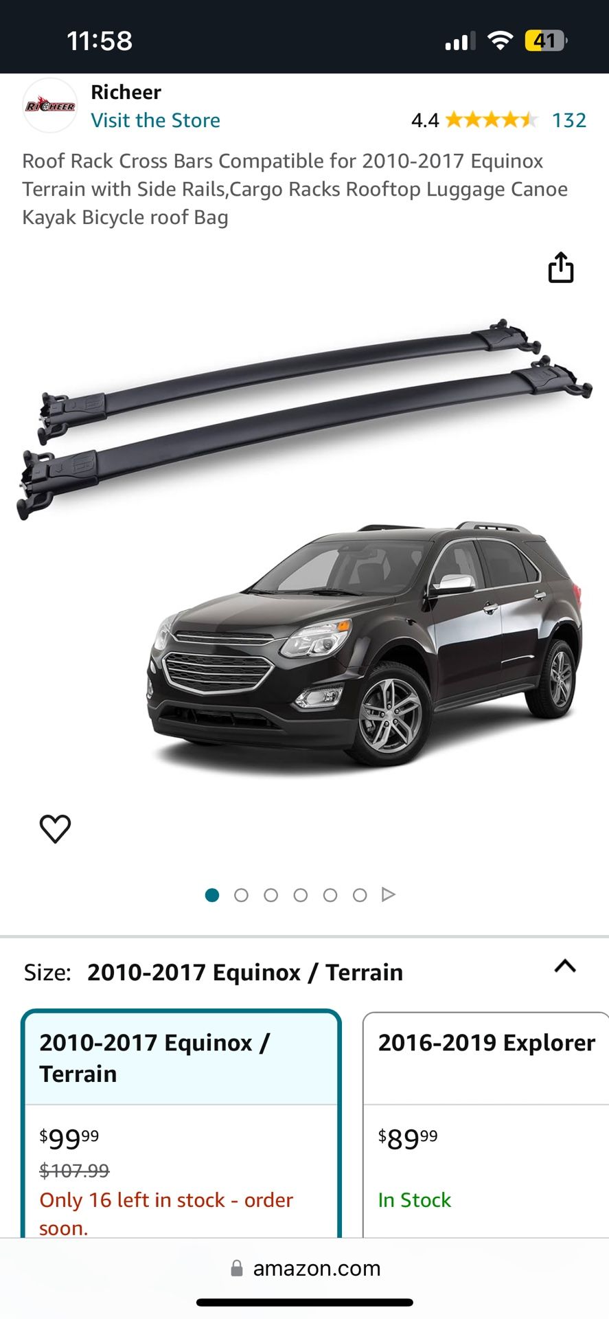 Used OEM Roof Rack Equinox Or Terrain