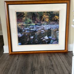 Rocky River: framed original art