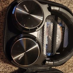 Black Cowin Bluetooth Headphones