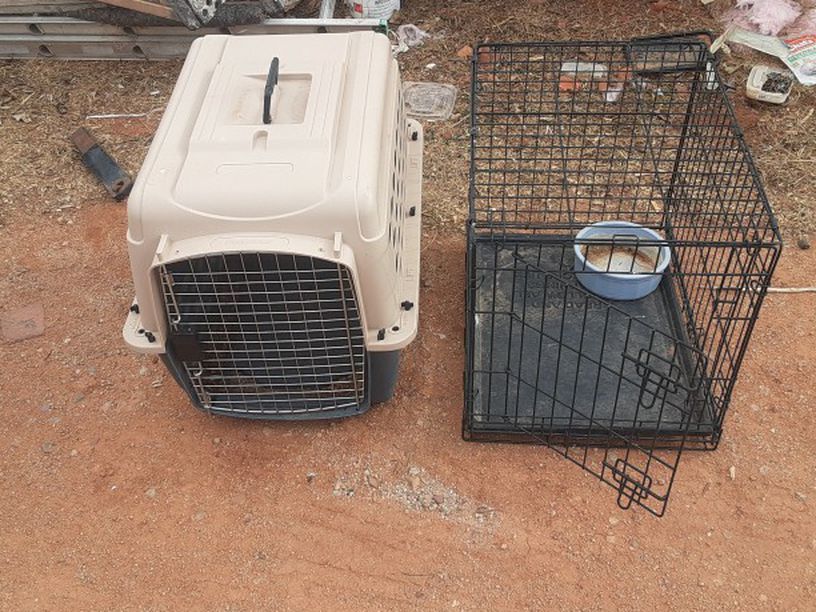 Medium Dog Kennel And Pet Carrier