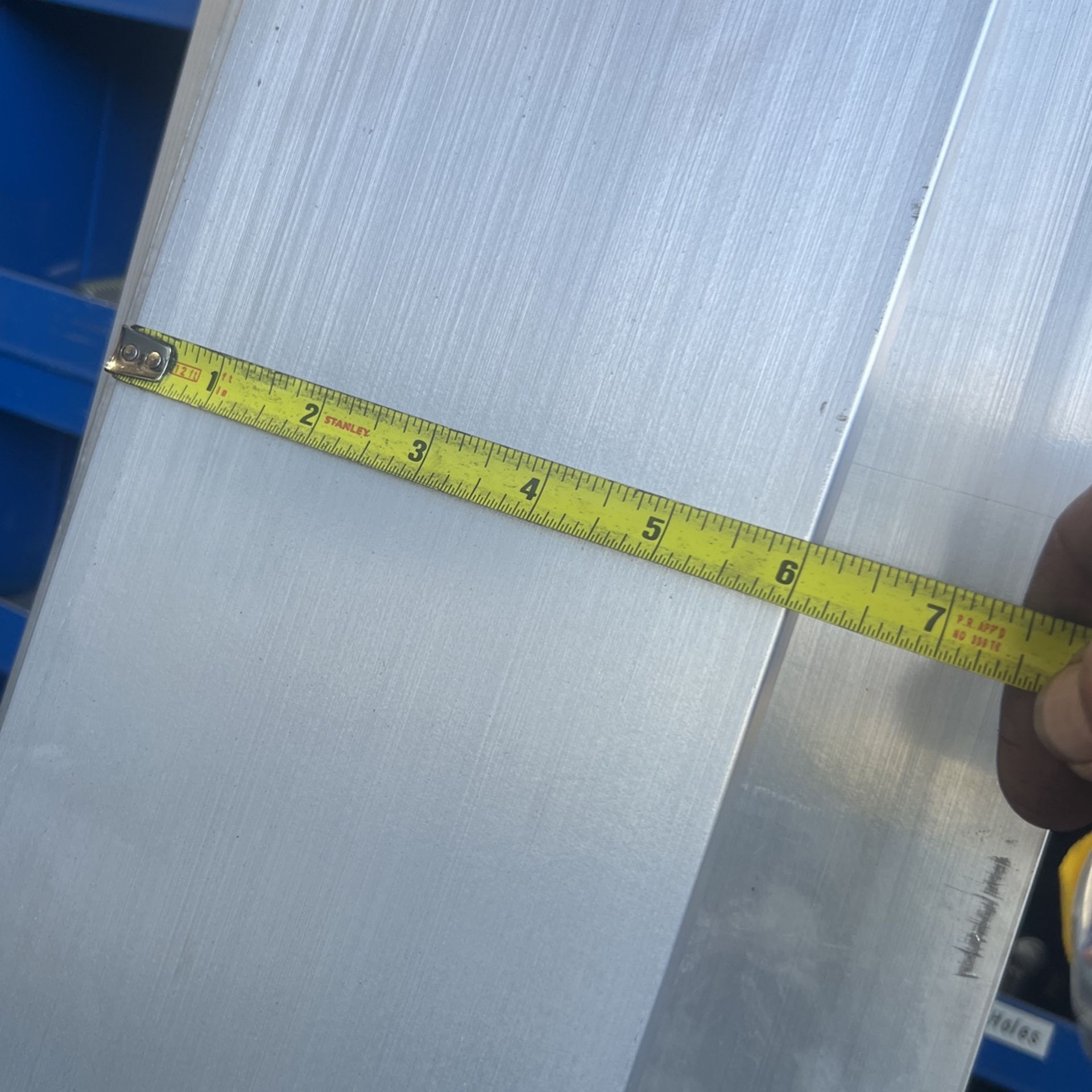 1/2”x6”x12’ 6061 Aluminum Flat Bar