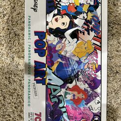 Ceaco Disney Pop Art Princess Panoramic Jigsaw Puzzle (700 pieces)