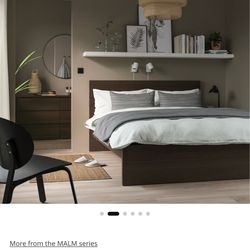 Bedframe MALA Balck Queensize