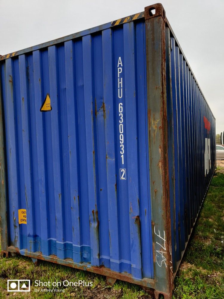 New 40HC One Trip Beige Shipping Container For Sale for Sale in Houston, TX OfferUp