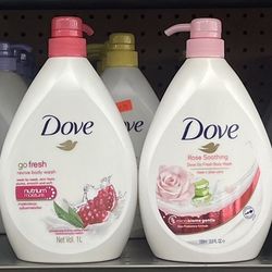 Dove Body Wash 3 Pcs Only 24$