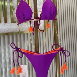 Traje De Baño Brasileño Reversible 