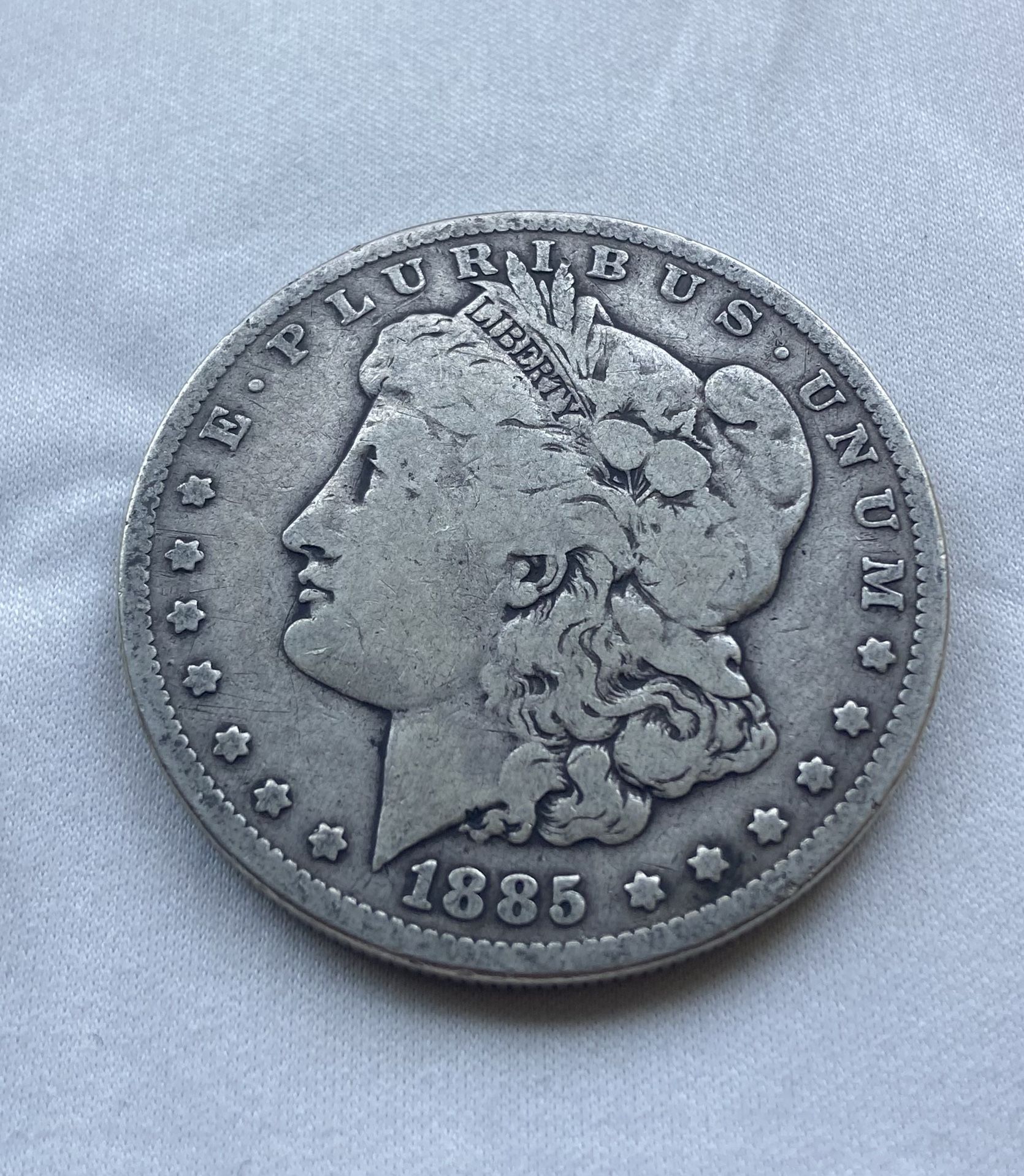 1885 Morgan Silver Dollar 