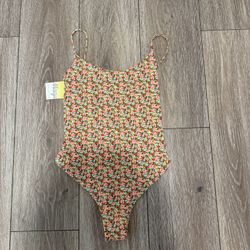 NWT Maaji Floral One Piece Swimsuit L