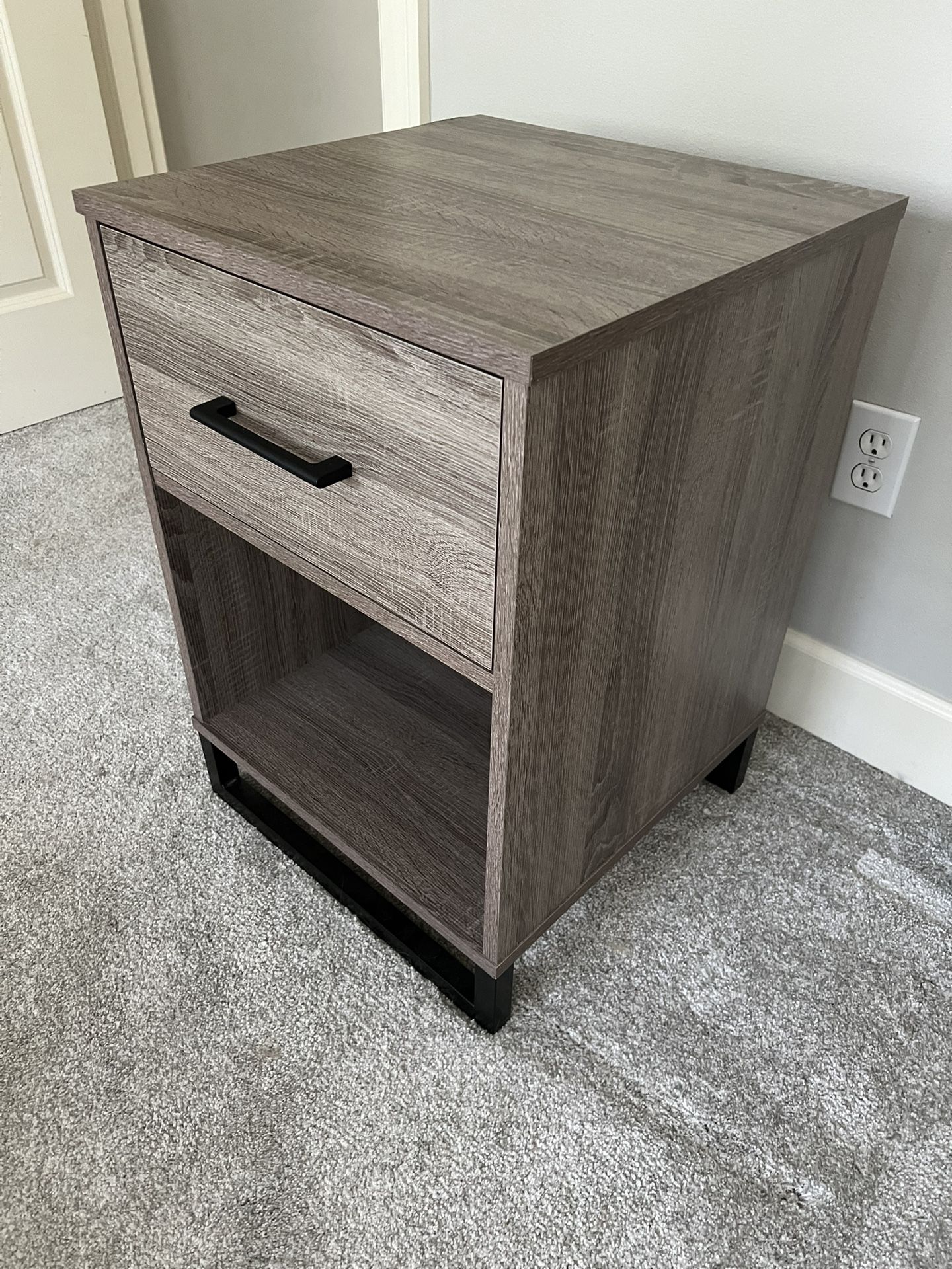 Nightstand, Gray