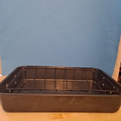 Simply Essential Nonstick 18.5 Roasters With Rack-$10.00