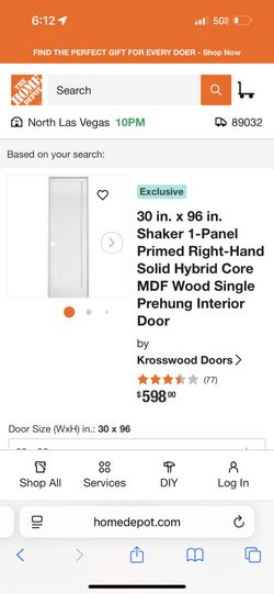 Door 30x96