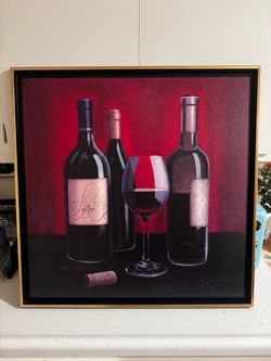Framed Marco Fabiano Wine Canvas Art – 29" x 29"