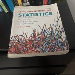 Using and Interpreting Statistics 3rd edition