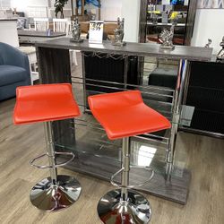 BAR TABLE WITH 2 STOOL ON SALE NOW !!!*** 
