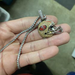 San Francisco 49ers NFL pendant And Necklace