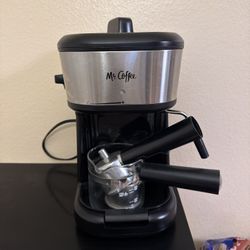 Mr. Coffee 4‑Shot Steam Espresso